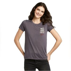 Zoe + Liv Women's Need More Wine Short Sleeve Graphic T-Shirt, Size Small, NWT